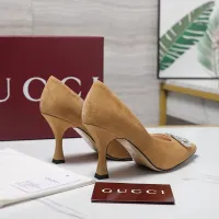 $112.00 USD Gucci High-Heeled Shoes For Women #1401081
