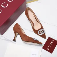 $112.00 USD Gucci High-Heeled Shoes For Women #1401082