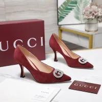 $112.00 USD Gucci High-Heeled Shoes For Women #1401083