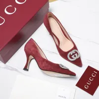 $112.00 USD Gucci High-Heeled Shoes For Women #1401083
