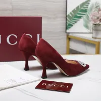 $112.00 USD Gucci High-Heeled Shoes For Women #1401083