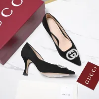 $112.00 USD Gucci High-Heeled Shoes For Women #1401084