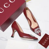 $112.00 USD Gucci High-Heeled Shoes For Women #1401113