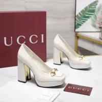 $125.00 USD Gucci High-Heeled Shoes For Women #1401118