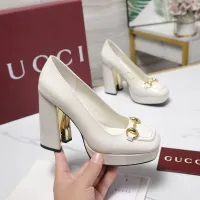 $125.00 USD Gucci High-Heeled Shoes For Women #1401118