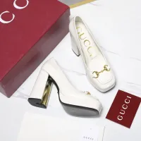 $125.00 USD Gucci High-Heeled Shoes For Women #1401118