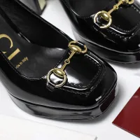 $125.00 USD Gucci High-Heeled Shoes For Women #1401120