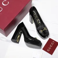 $125.00 USD Gucci High-Heeled Shoes For Women #1401120