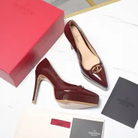 $125.00 USD Valentino High-Heeled Shoes For Women #1401129