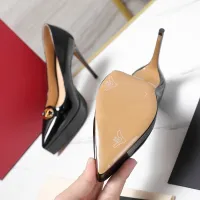 $125.00 USD Valentino High-Heeled Shoes For Women #1401130