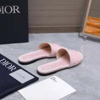 $92.00 USD Christian Dior Slippers For Women #1401135