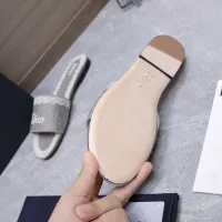 $92.00 USD Christian Dior Slippers For Women #1401136