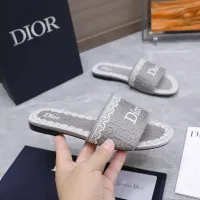 $92.00 USD Christian Dior Slippers For Women #1401136
