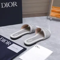 $92.00 USD Christian Dior Slippers For Women #1401136