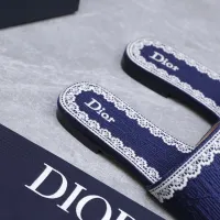 $92.00 USD Christian Dior Slippers For Women #1401140