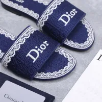 $92.00 USD Christian Dior Slippers For Women #1401140