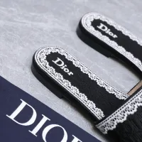 $92.00 USD Christian Dior Slippers For Women #1401143