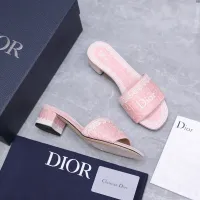 $92.00 USD Christian Dior Slippers For Women #1401147