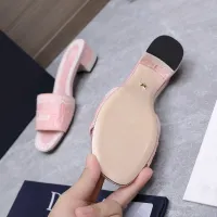 $92.00 USD Christian Dior Slippers For Women #1401147