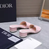 $92.00 USD Christian Dior Slippers For Women #1401147