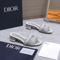 $92.00 USD Christian Dior Slippers For Women #1401148