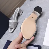 $92.00 USD Christian Dior Slippers For Women #1401148