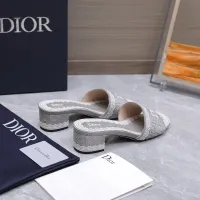 $92.00 USD Christian Dior Slippers For Women #1401148