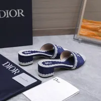 $92.00 USD Christian Dior Slippers For Women #1401149