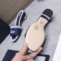 $92.00 USD Christian Dior Slippers For Women #1401149
