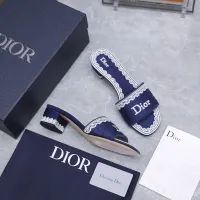 $92.00 USD Christian Dior Slippers For Women #1401149