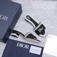 $92.00 USD Christian Dior Slippers For Women #1401150