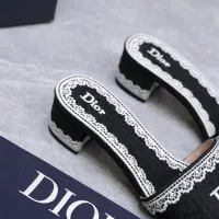 $92.00 USD Christian Dior Slippers For Women #1401150
