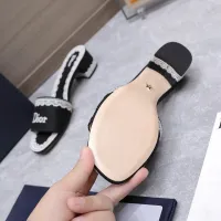 $92.00 USD Christian Dior Slippers For Women #1401150