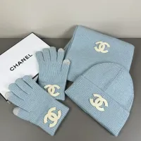 $52.00 USD Chanel Hat and Scarf and Glove Set #1401311