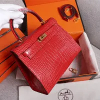 $98.00 USD Hermes AAA Quality Handbags For Women #1401409
