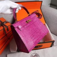 $98.00 USD Hermes AAA Quality Handbags For Women #1401412