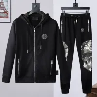 $102.00 USD Philipp Plein PP Tracksuits Long Sleeved For Men #1401960