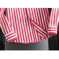 $40.00 USD Hermes Shirts Long Sleeved For Men #1402041