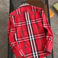$38.00 USD Burberry Shirts Long Sleeved For Men #1402049