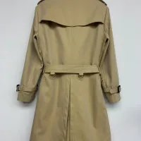 $205.00 USD Burberry Trench Coat Long Sleeved For Men #1403339