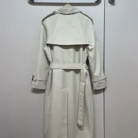 $202.00 USD Burberry Trench Coat Long Sleeved For Women #1403345