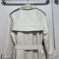 $202.00 USD Burberry Trench Coat Long Sleeved For Women #1403345