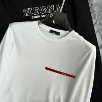 $34.00 USD Prada T-Shirts Long Sleeved For Unisex #1403501