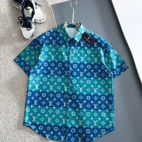 $102.00 USD Louis Vuitton LV Tracksuits Short Sleeved For Men #1404438