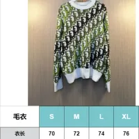 $85.00 USD Christian Dior Sweaters Long Sleeved For Unisex #1404568