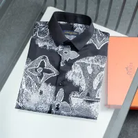 $48.00 USD Louis Vuitton LV Shirts Long Sleeved For Men #1405857