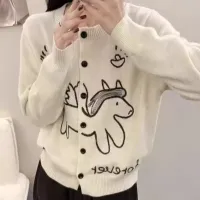 $72.00 USD Moschino Sweaters Long Sleeved For Women #1406304