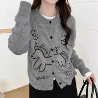 $72.00 USD Moschino Sweaters Long Sleeved For Women #1406305