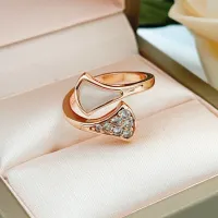 $25.00 USD Bvlgari Rings In Rose Gold For Women #1406797