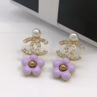$27.00 USD Chanel Earrings For Women #1407196